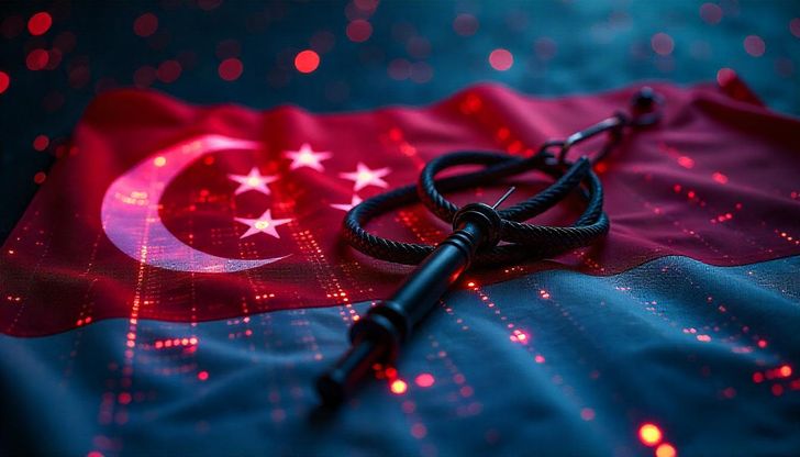 freepik closeup of a singapore flag made of blockchain cod 22656